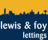 Lewis & Foy Lettings Logo Greyscaled