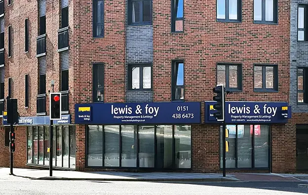 Lewis & Foy Lettings Office Front of Building
