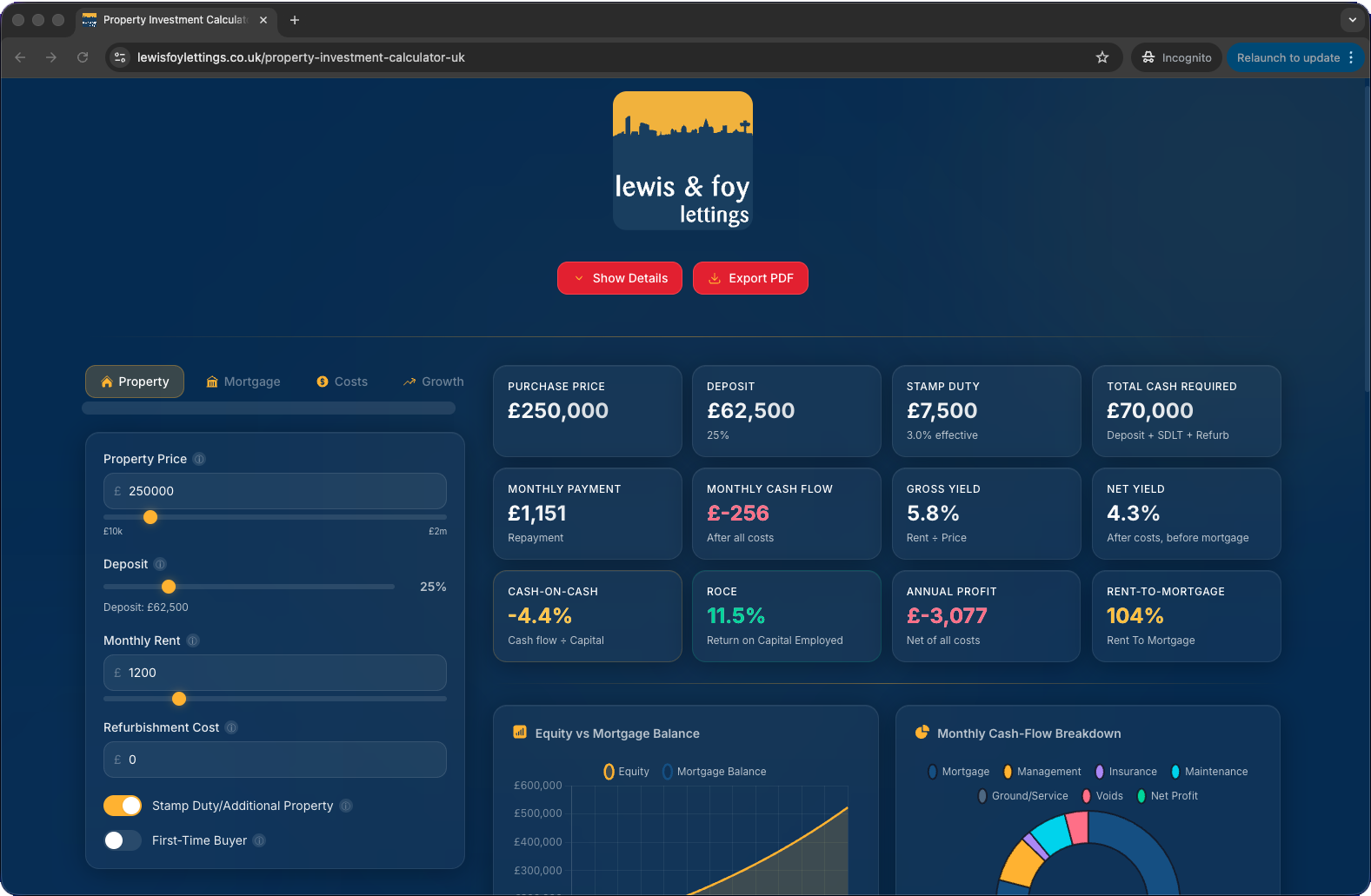 Investment Calculator