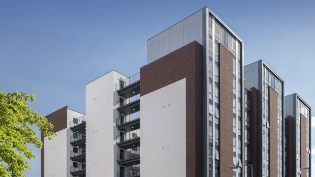 Baltic View Development - Front of building.